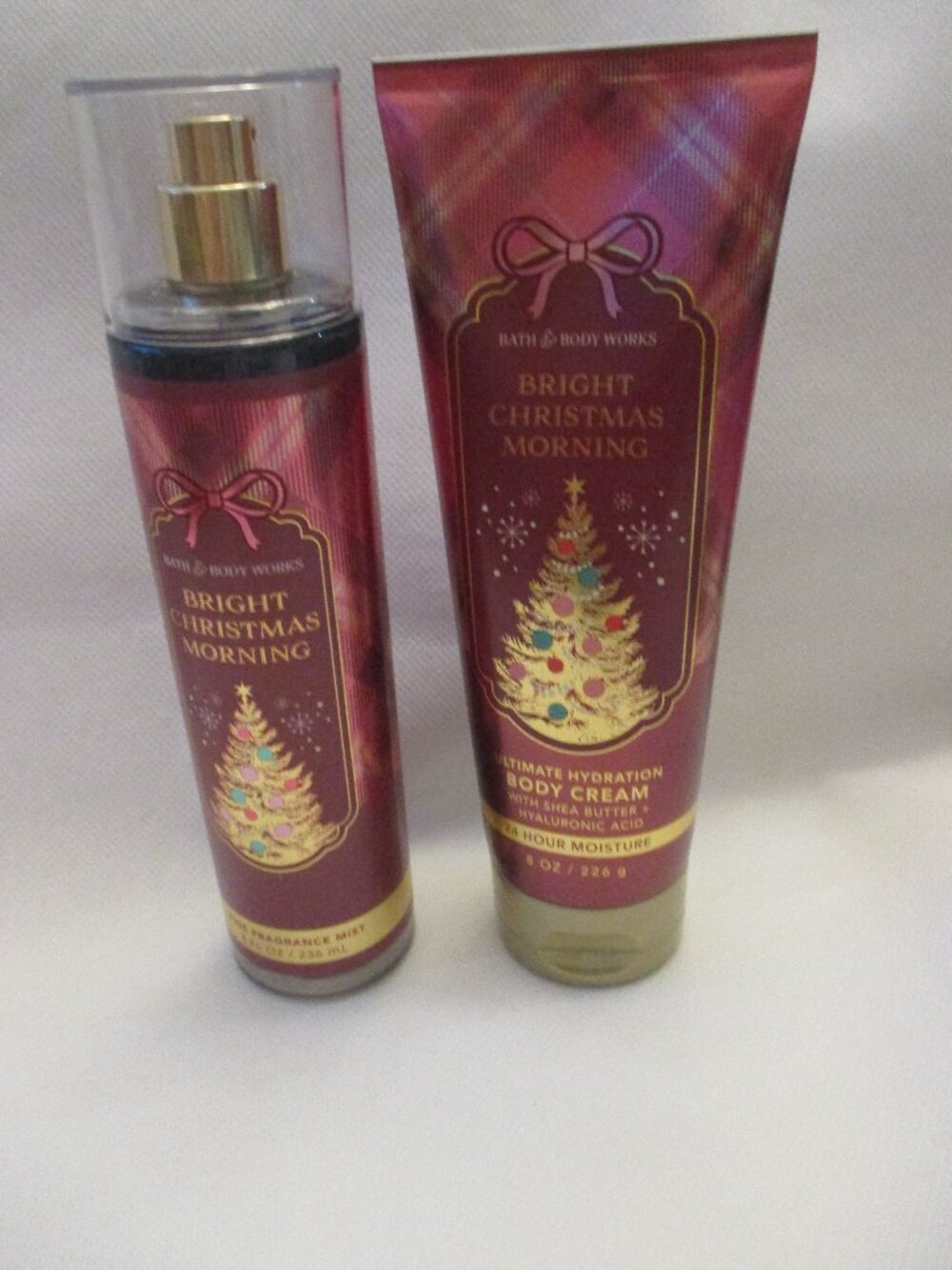 Bath & Body Works 2 piece bundle - Bright Christmas Morning